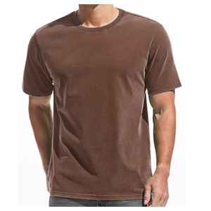 T-shirt personnalisé à manches courtes, col rond, 100% coton tricoté, respirant, écologique, imprimé par transfert thermique - Product Image 5
