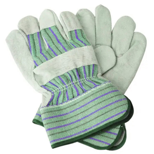 Guantes de Seguridad de Cuero 707, Textura de Grano Completo, Resistentes a la Abrasión, Antideslizantes, Guantes de Trabajo de Uso General, Puño Recto - Product Image 4