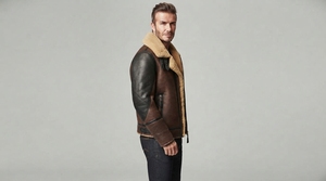 Chaqueta de aviador para hombre, estilo shearling, forrada con piel cálida, informal, para invierno, con cierre de cremallera, fabricación personalizada - Product Image 3