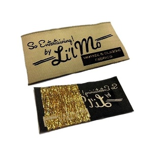 Étiquette de vêtement en satin personnalisée, impression numérique recto simple, étiquette de marque de vêtements sur mesure disponible en gros - Product Image 3