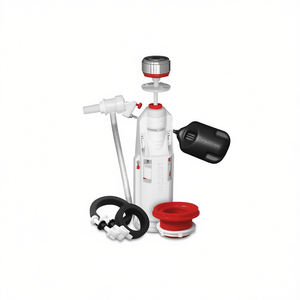 Valvola di Scarico Universale Criscolor per WC, Doppio Scarico 6-9L con Rubinetto Laterale, Set Completo - Product Image 2