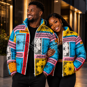 Heritage Masonic Regalia Custom Unisex Puffer <b>Jacket</b> <b>Plus</b> <b>Size</b> Waterproof Windproof Softshell Winter Coat Lightweight <b>Jacket</b> - Product Image 2