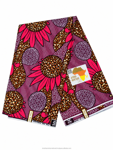 Wholesale African Ankara Wax Fabric Printed Textile for Dresses Clothing Garments Sewing Fashion and DIY - Product Image 4