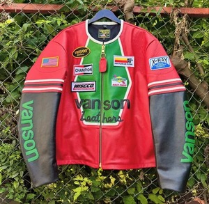 VANSON LEATHERS <b>STAR</b> <b>JACKET</b>-Eco-Friendly Windproof Streetwear Leather <b>Jacket</b> - Product Image 3