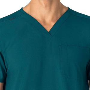 Wholesale High Quality Classic Medical <b>Scrub</b> Sets Cotton Polyester Spandex Men Hospital <b>Uniform</b> <b>Scrubs</b> Suit OEM ODM Supplier - Product Image 3