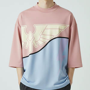 Camiseta Premium para Hombre, Corte Cuadrado, Tejido Grueso y Estructurado, Hombros Caídos, Estilo Urbano Moderno, Calidad Superior - Product Image 1