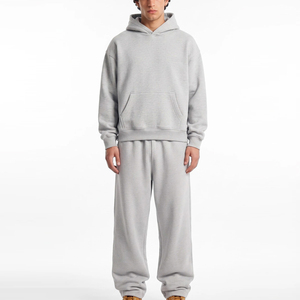 Nuevos Conjuntos Deportivos de Moda para Hombre 100% Algodón, Conjuntos Deportivos de Alta Calidad en Felpa de Algodón para Hombre en Venta - Product Image 3