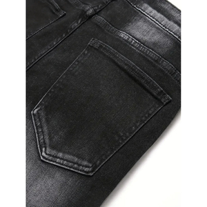 Breathable <b>Jean</b> <b>Men's</b> <b>Jeans</b> Casual Straight Stretch Fashion Classic Blue Black <b>Work</b> Denim Trousers Pants <b>for</b> <b>Men</b> - Product Image 3