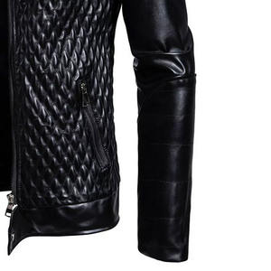 Chaqueta de Cuero para Hombre de Nuevo Diseño, Color Personalizado, Estilo Urbano, Talla Personalizada - Product Image 6