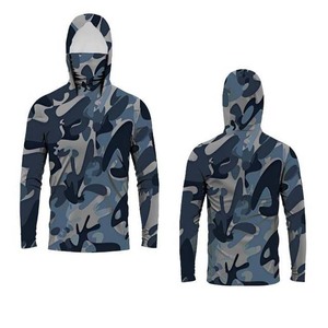 Vêtements de pêche unisexes 2026 de haute qualité, respirants, imperméables, UPF 50, séchage rapide, 100% coton, sublimation, manches longues - Product Image 4