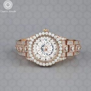 Reloj Mecánico de Lujo para Hombre Charm_Jewels, de Acero Inoxidable, Esfera Cuadrada, Analógico, con Botón de Presión, Cierre Oculto, 40 mm, Correa de 20 mm, 10 Bar - Product Image 3