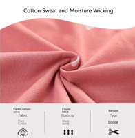 Pyjama d'été en coton de haute qualité pour femme, ensemble haut boutonné à col en V et pantalon taille haute, taille élastique, respirant et séchage rapide