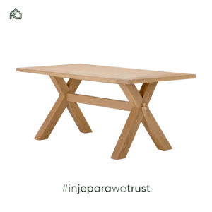Mesa de Madera de Teca Sólida de Primera Calidad, Resistente al Agua, para Exteriores, Juego de Comedor para Jardín y Restaurante - Laras - Product Image 2
