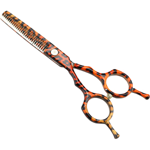 Juego de Tijeras Profesionales de Acero Inoxidable de 6'' para Cortar y Entresacar Cabello, Navajas Duraderas para Afeitar la Barba, Kit de Barbería de 4 Piezas con Estuche - Product Image 3
