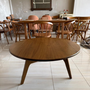 Modern <b>Outdoor</b> <b>Dining</b> <b>Table</b> 100x50cm Teak Wood With Smooth Finish Wholesale Price - Product Image 5