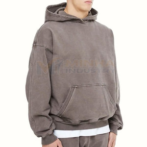 Professional Manufacturers Breathable Acid Wash Hoodies New Arrival Acid Wash Hoodies <b>Hot</b> Sale Acid Wash Hoodies - Product Image 3