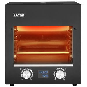Parrilla Eléctrica Infrarroja sin Humo de 1800W, Acero Inoxidable, 1450 Fahrenheit, Asador de 6 Niveles Ajustables - Product Image 1