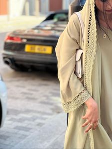 Best Dubai style abaya Traditional Islamic Women's Saudi Arabian Abaya Spring Polyester Breathable Ankle Length Muslim - Product Image 4