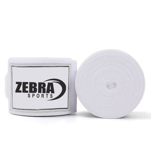 Bandages de boxe 4,5 m – Soutien du poignet pour le karaté, fermeture auto-agrippante – Coton et nylon, nouvelle fabrication - Product Image 2