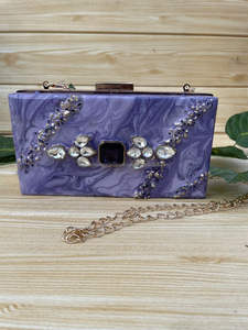 กระเป๋าคลัทช์เรซินอีพ็อกซี่สำหรับผู้หญิง - Product Image 3