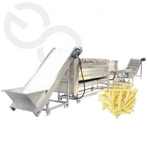 Máquina para Hacer Papas Fritas Congeladas 380V, Línea de Producción Automática de Papas Fritas para Fábrica de Snacks - Product Image 1