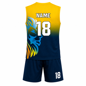 Último Diseño de Uniforme de Fútbol, Camiseta de Verano, Logotipo del Equipo de Moda, Patrocinador Personalizable, Sin Mangas, Calidad Garantizada, Gran Venta - Product Image 3
