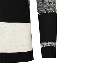 Pull à capuche en tricot uni pour homme, très vendu, en coton 100% doux et légèrement extensible, à manches longues, style décontracté streetwear - Product Image 5