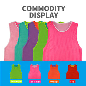 Reversible Customized Soccer <b>Bibs</b> High Quality Mesh Vest Football Team Scrimmage Athletic New Design Soccer <b>Training</b> <b>Bibs</b> - Product Image 2