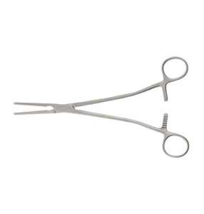 Poignées ergonomiques en acier inoxydable pour forceps Wertheim Parametrium, courbés et droits, longueurs 254mm/360mm/233mm/203mm - Product Image 4