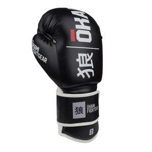 Guantes de boxeo MMA de alta calidad, los mejores guantes de boxeo para kickboxing y muay thai, con correa ancha, de cuero PU, en tallas 10oz, 12oz, 14oz, 16oz - Product Image 6