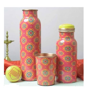 Enamel Finishing Water <b>Bottle</b> Luxury Design <b>Drink</b> Ware Water <b>Bottle</b> Creative Quality Metal <b>Copper</b> <b>Bottle</b> At Lowest Price - Product Image 5