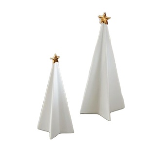 Christmas 2023 White Gold Metal Spiral Christmas Tree Stand Handmade Iron Christmas Iron Festive Metal Tree Centerpiece - Product Image 1