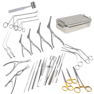Juego de rinoplastia Gruber de 32 piezas, instrumentos de cirugía plástica con caja de esterilización, juego de rinoplastia Gruber reutilizable - Product Image 2