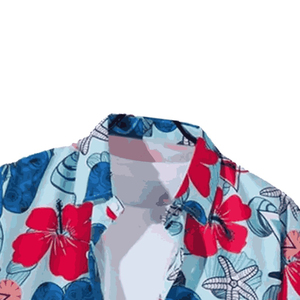 Camisa de playa para hombre con estampado floral por sublimación completa, de secado rápido, informal, con botones, ropa de playa para hombre. - Product Image 4