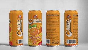 น้ำผลไม้ธรรมชาติอูฐสีส้ม330มล. สามารถปรับแต่งได้ส่งออกเครื่องดื่มระดับโลก - Product Image 3