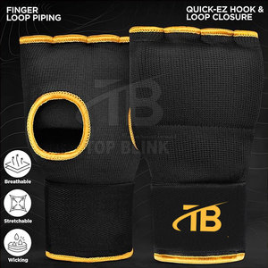 Vendas de mano rápidas de alta resistencia para boxeo, protección de muñeca para entrenamiento en gimnasio, vendas de mano rápidas - Product Image 3