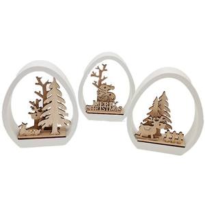 Decoración Navideña de Madera para Escritorio, Árbol de Navidad de Madera de Alta Calidad para Interiores - Product Image 6