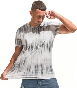 T-shirt pour homme à manches longues, col rond, coupe ample, double couche, imprimé, décontracté, respirant, nouvelle mode estivale - Product Image 1
