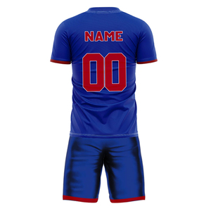 Uniformes de Fútbol Personalizados de Alta Calidad, Sublimados, Manga Corta, Secado Rápido, Transpirables, Ecológicos, Antibacterianos, para Todas las Temporadas - Product Image 3