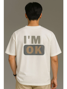 Camiseta de hombre Safaa de alta calidad 100% algodón - Camiseta gráfica vintage de 240GSM de peso pesado para gimnasio con hombros caídos - Product Image 2