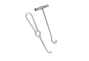 ตะขอเกี่ยวกระดูกขายดีที่สุด ตะขอเกี่ยวกระดูกแบบแมนนวล สแตนเลสสตีล ตะขอเกี่ยวกระดูกสำหรับศัลยกรรมกระดูก ได้รับการรับรองมาตรฐาน CE บริการ OEM คุณภาพสูง ตะขอเกี่ยวกระดูกรับประกัน 1 ปี - Product Image 6