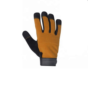 Gants de mécanicien haute performance, durables, colorés, protecteurs, avec poignet élastique, résistants au froid et à la chaleur, antidérapants, en cuir pour - Product Image 2