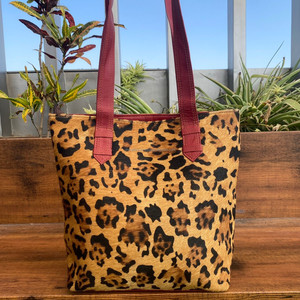Sacs fourre-tout en cuir recyclé imprimé animal personnalisé de qualité OEM sac à main de fabricant de créateur de luxe et sac à main en cuir coloré pour femmes - Product Image 3