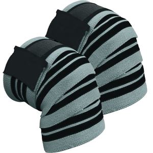 Best Selling Custom Stiff Heavy Duty Fitness Weightlifting Knee Wraps Power Lifting Knee <b>Straps</b> <b>Gym</b> Training Knee Support - Product Image 2