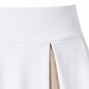 Jupe de cheerleading plissée Champagne, bas de tenue de performance athlétique, vêtement de sport pour entraînement et compétition d'équipe - Product Image 6