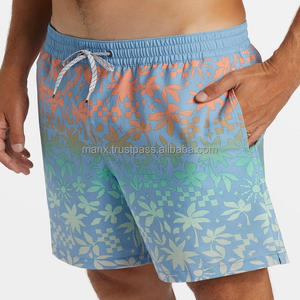 High Street Hombres Tallas grandes Fitness Swim Shorts Algodón Impreso Tabla de surf Patrón Sublimado Técnica Disponible XS Tamaño Pakistán - Product Image 1
