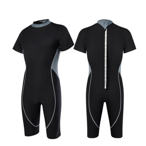 Traje de Neopreno de Secado Rápido para Surf, Transpirable, Corto, con Cuello en V y Cremallera Trasera, Unisex, para Natación, Buceo y Pesca Submarina - Product Image 1