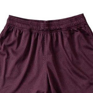 Custom Men's Summer Knee-Length Hot <b>Shorts</b> 100% Polyester Eco-Friendly Solid Pattern <b>Mesh</b> <b>Short</b> - Product Image 2