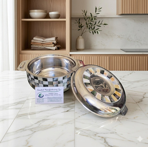 Ensemble de cuves monobloc en acier inoxydable au design moderne Transfert de chaleur rapide Poignée sans échaudage Caractéristiques élégantes Poli - Product Image 1