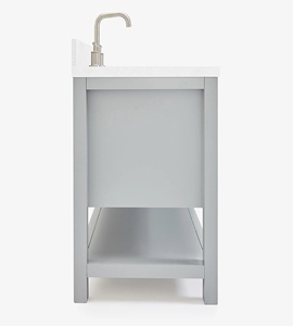 Wholesale Sarah 54 Inch Bathroom <b>Vanity</b> Cabinet Single Sink Cabinet Only 4 Finish Options OEM Vietnam Manufacturer - Product Image 3